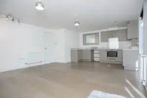 Flat Lett Lane in Ebbsfleet Garden City