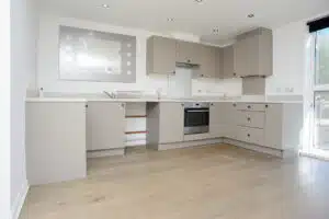 Flat Lett Lane in Ebbsfleet Garden City