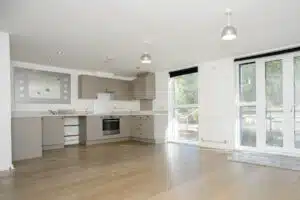 Flat Lett Lane in Ebbsfleet Garden City