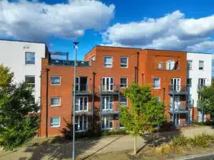 Flat Lett Lane in Ebbsfleet Garden City