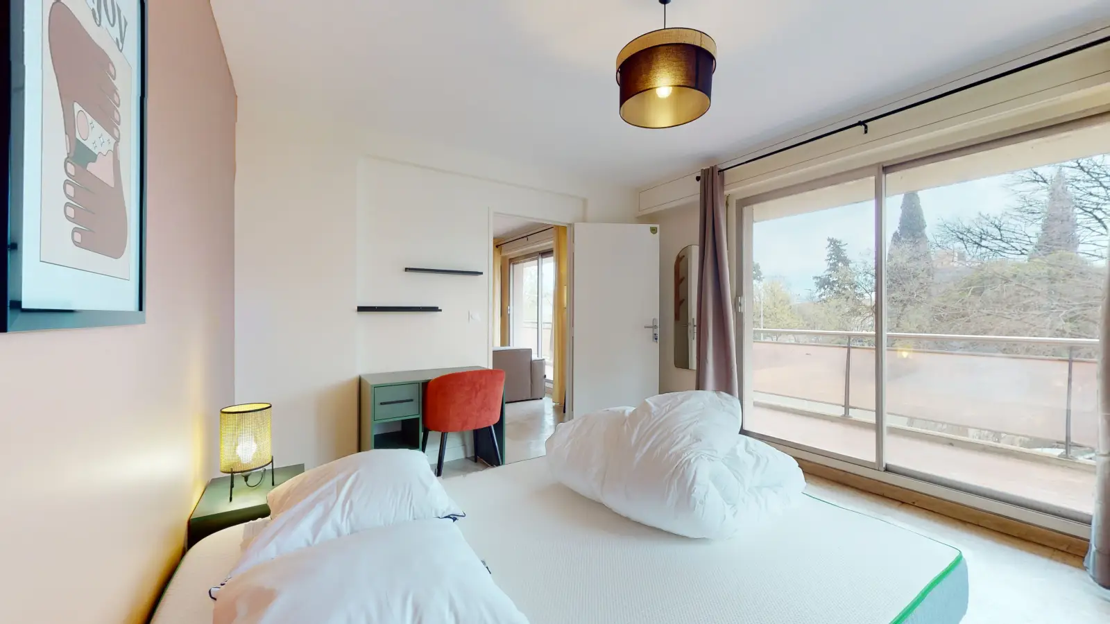 Chambre Rue Auguste Broussonnet à Montpellier