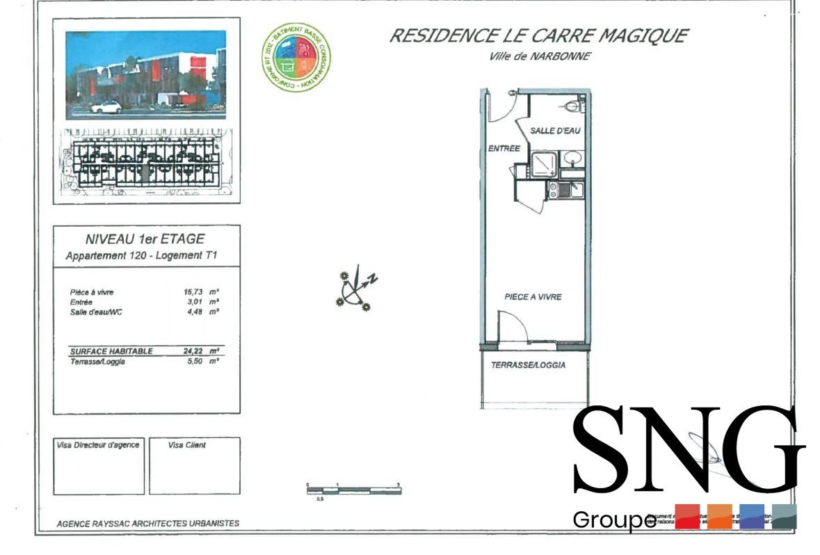 Appartement Chemin du Quatourze à Narbonne