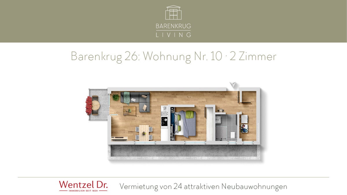 Wohnung Barenkrug in Hamburg