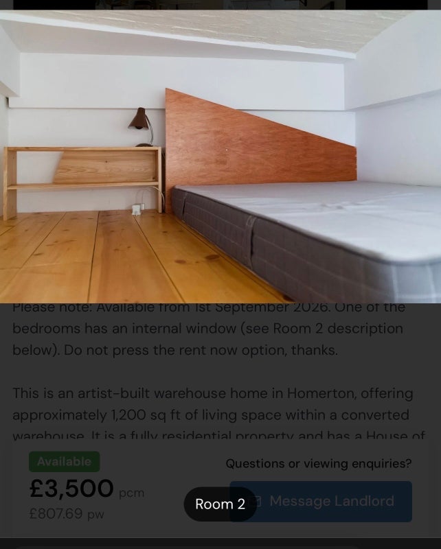 Room Digby Road in Greater London