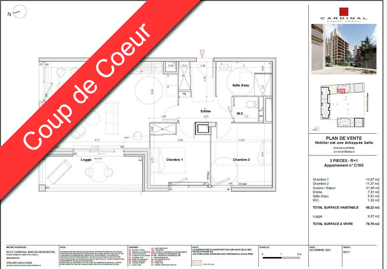 Flat Rue des Queyries in Bordeaux