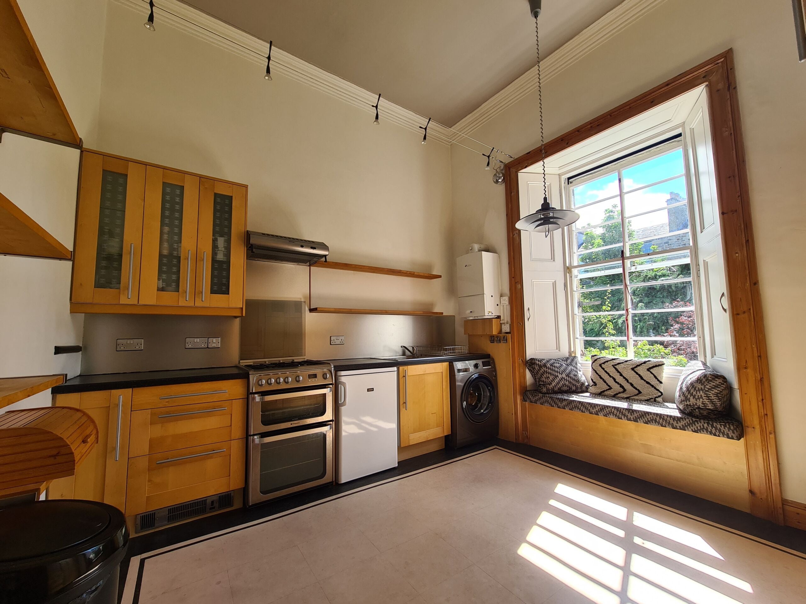 Flat Fettes Row in City of Edinburgh