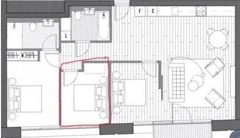 Room Botanic Square in Greater London