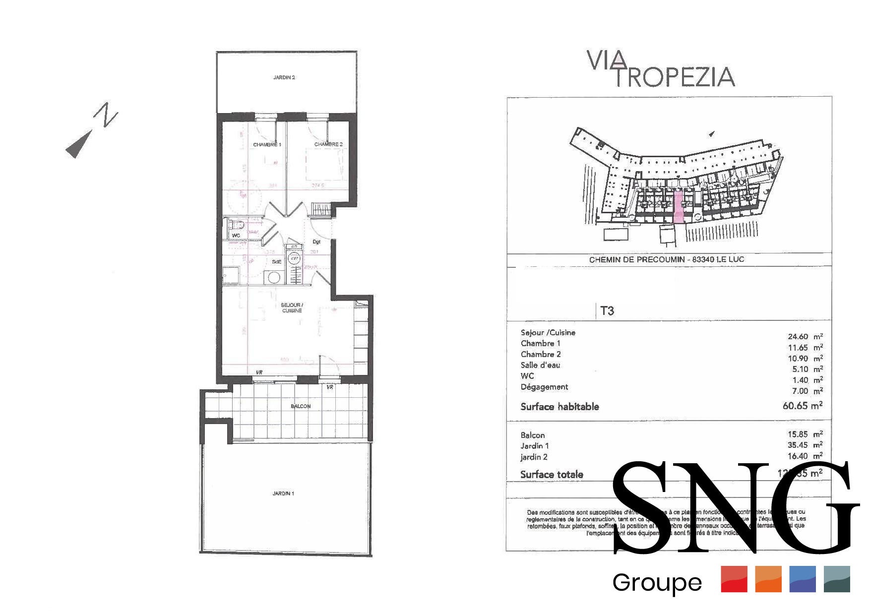 Appartement Draille de Litou à Le Luc