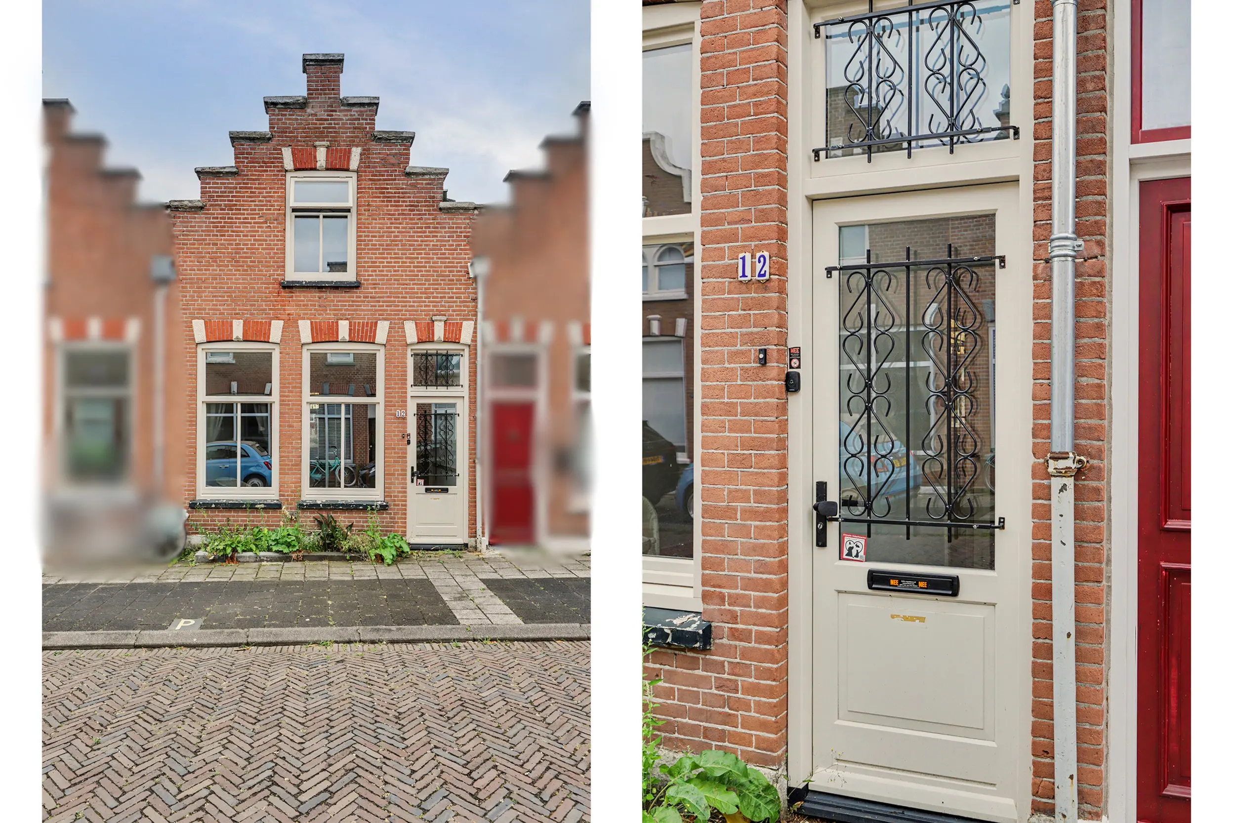 Huis Eerste Reedwarsstraat 12 in Dordrecht