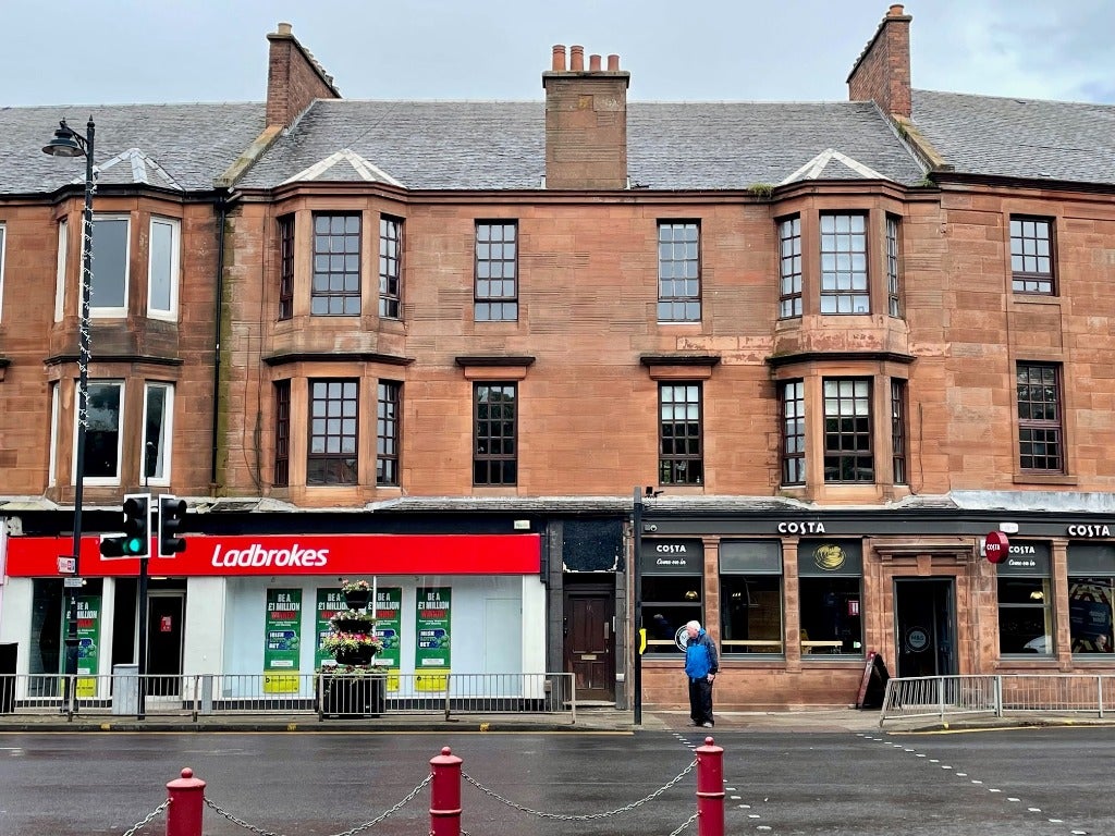 Flat Main Street in Prestwick