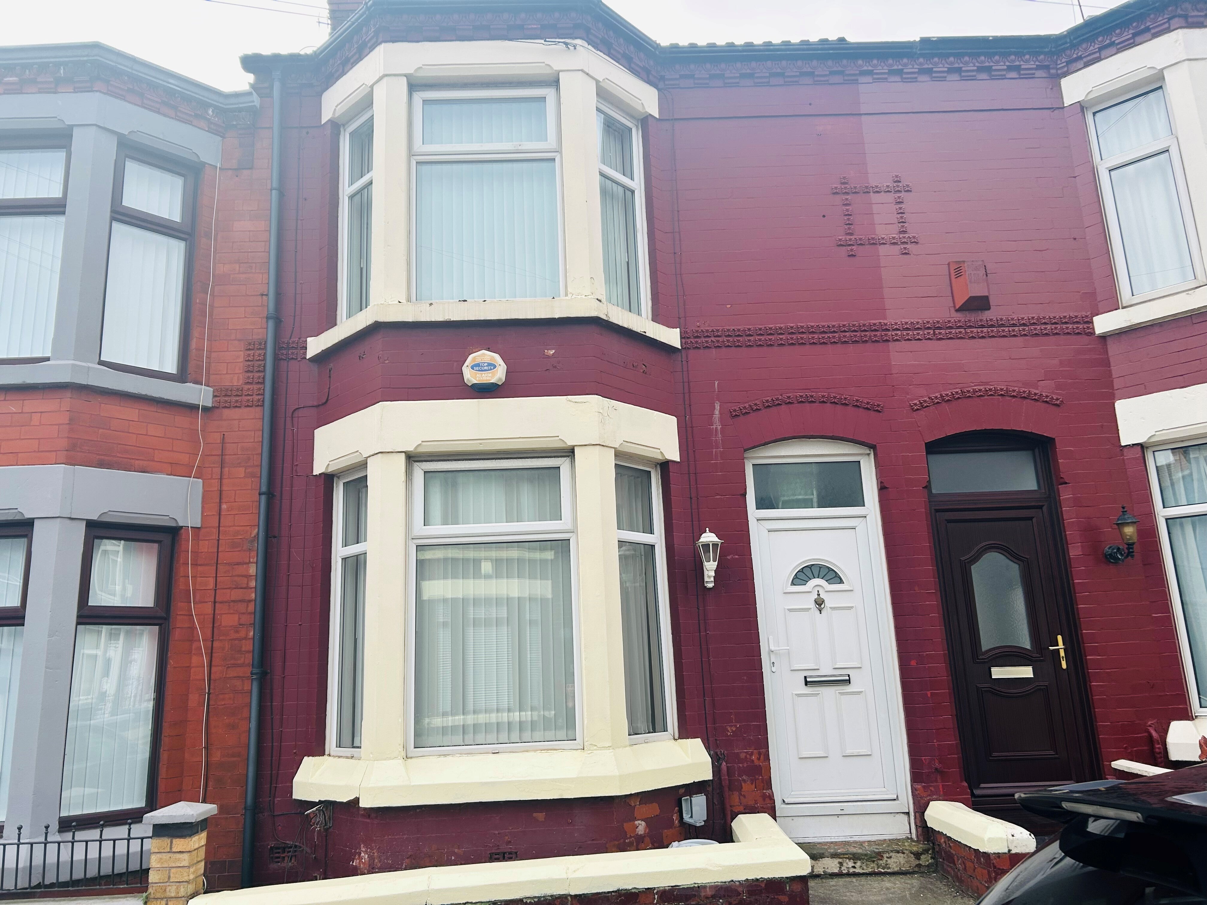 House Clapham Road in Liverpool