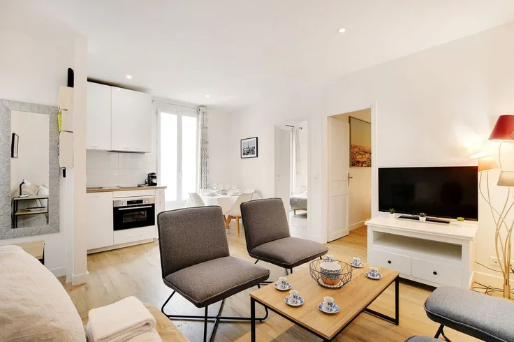 Appartement Rue des Portes Blanches à Paris