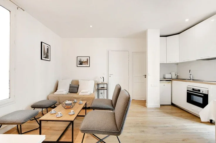 Appartement Rue des Portes Blanches à Paris
