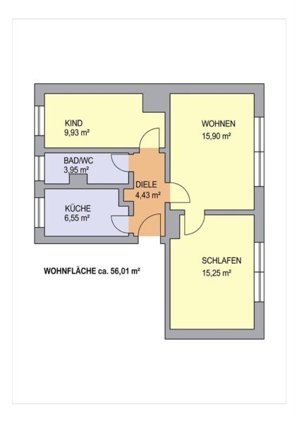 Wohnung Beethovenstraße in Bitterfeld-Wolfen