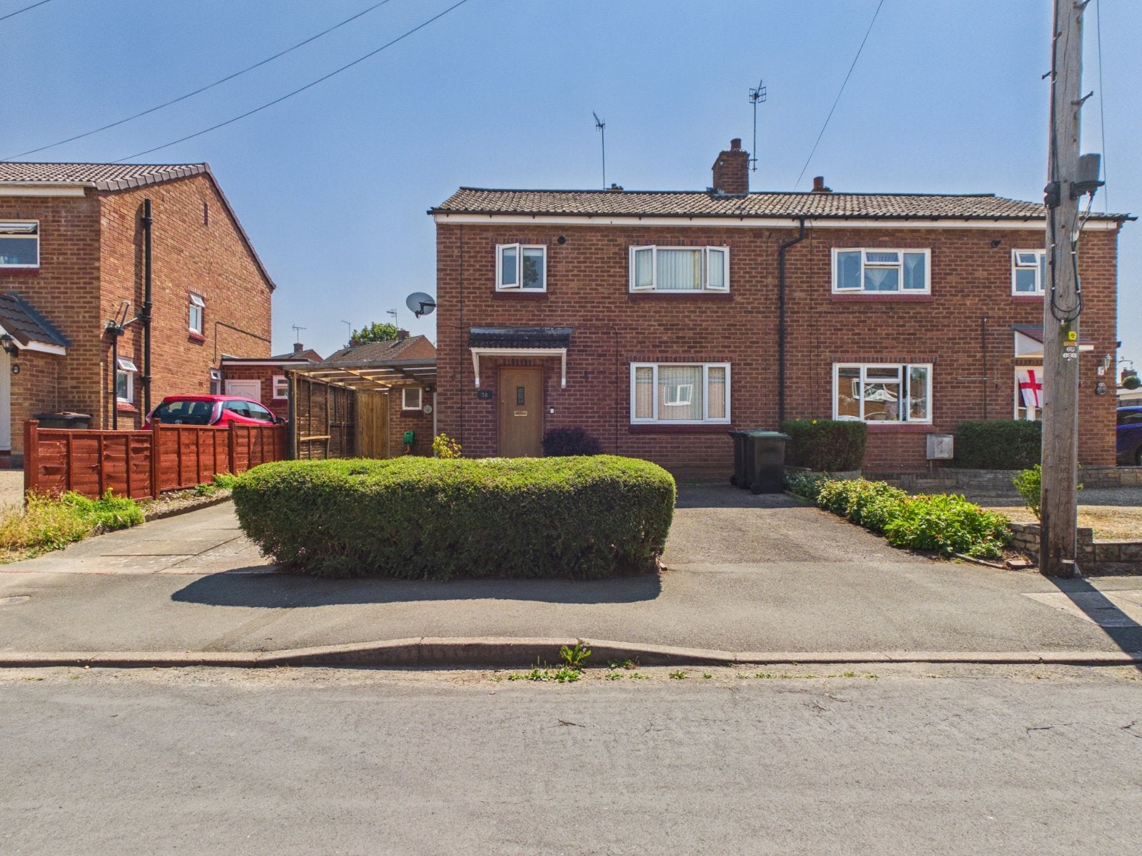 House Wall's Road in Bromsgrove