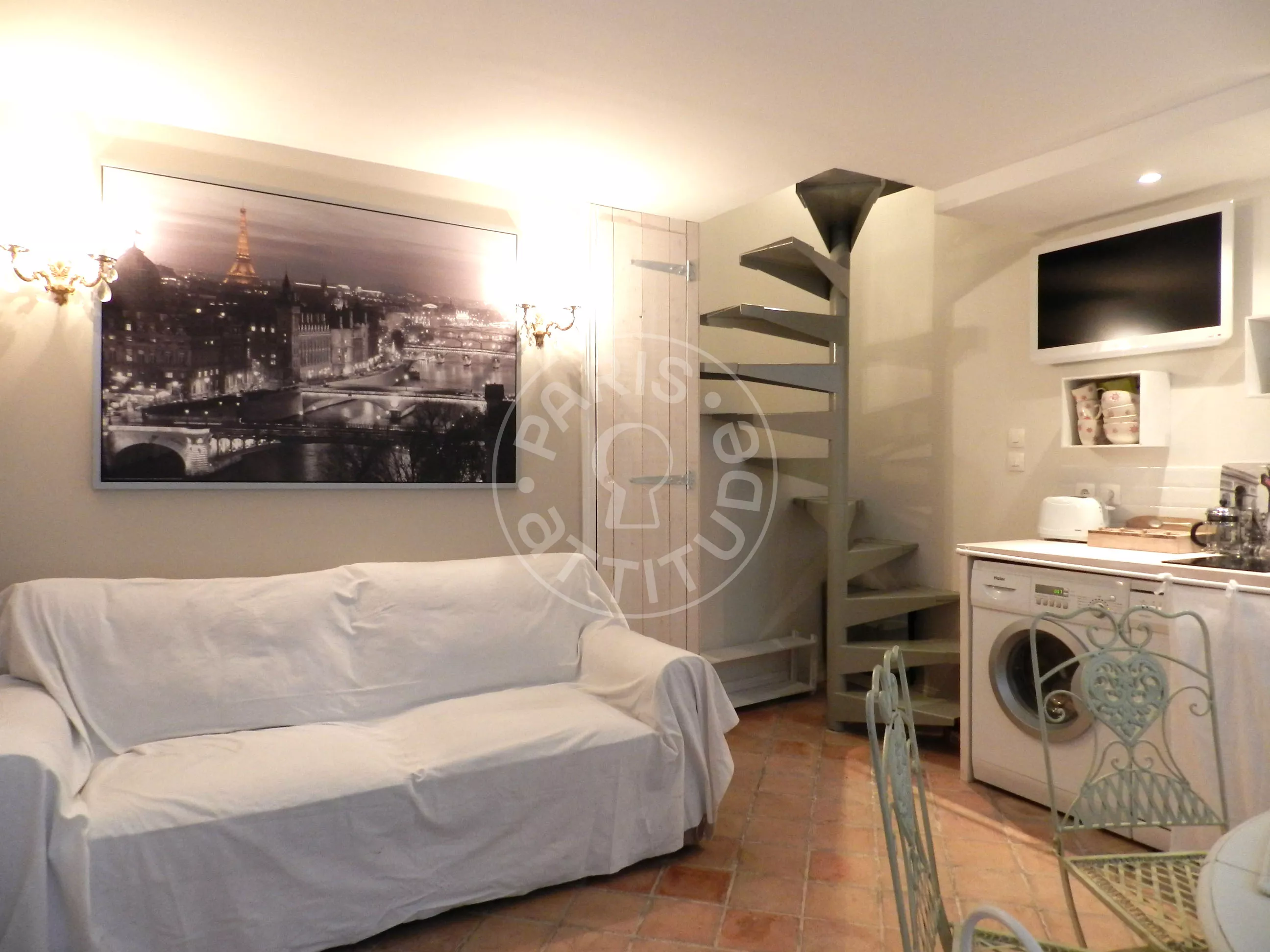 Flat Rue Quincampoix in Paris