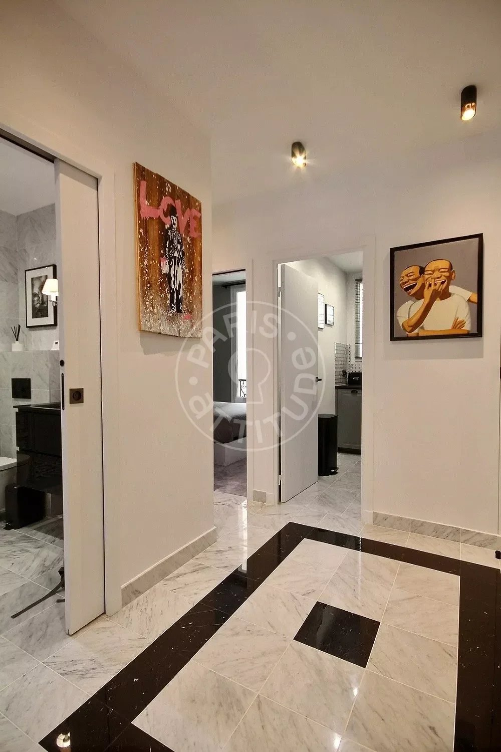 Flat Rue de l'Abbé Grégoire in Paris