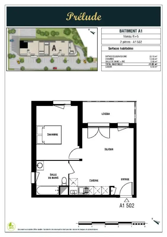 Appartement Rue Pasteur à Marquette-lez-Lille