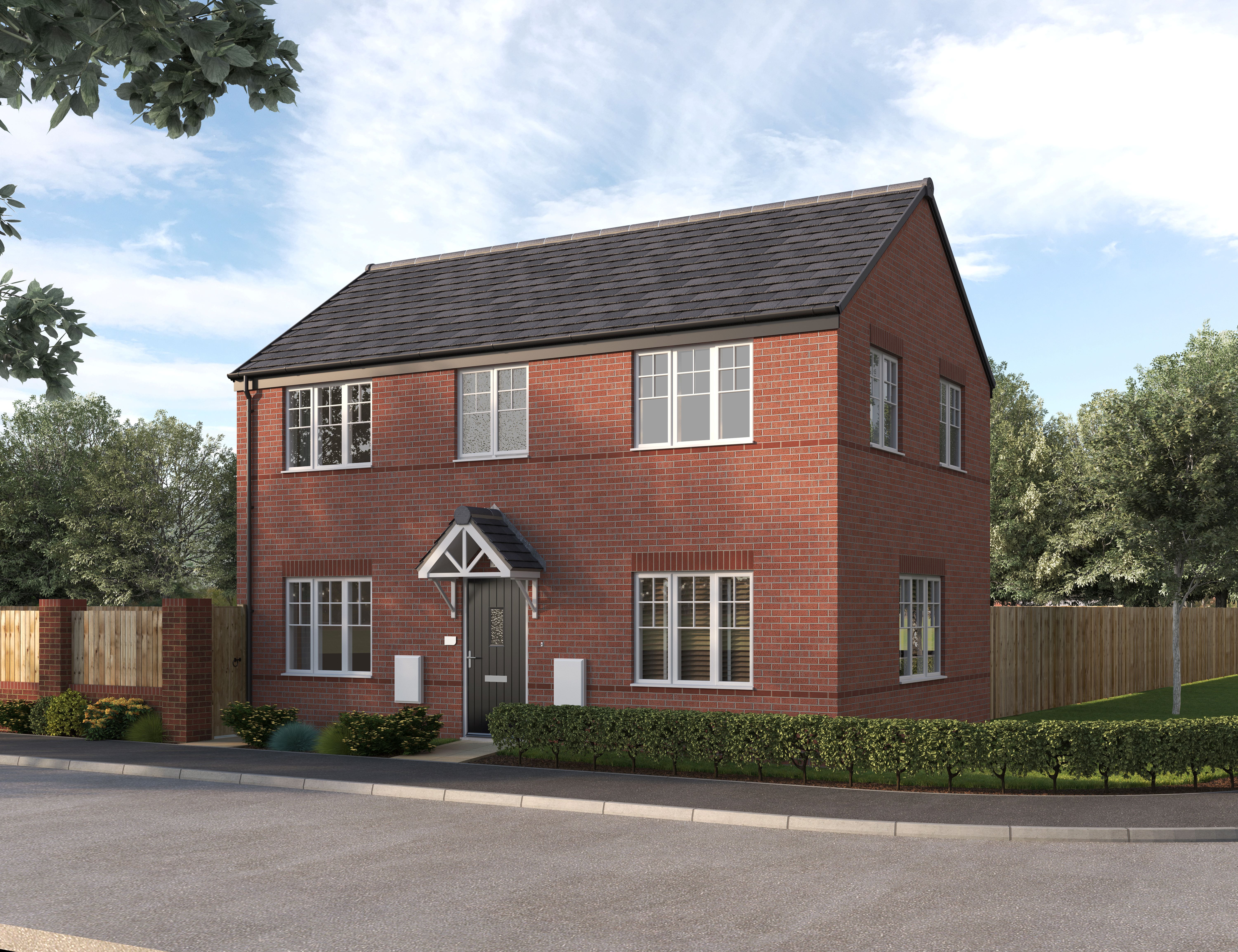 House Alma Road in North Wingfield