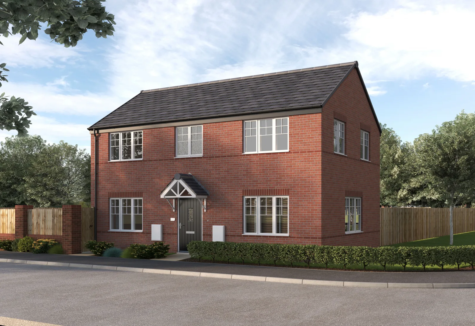 House Alma Road in North Wingfield