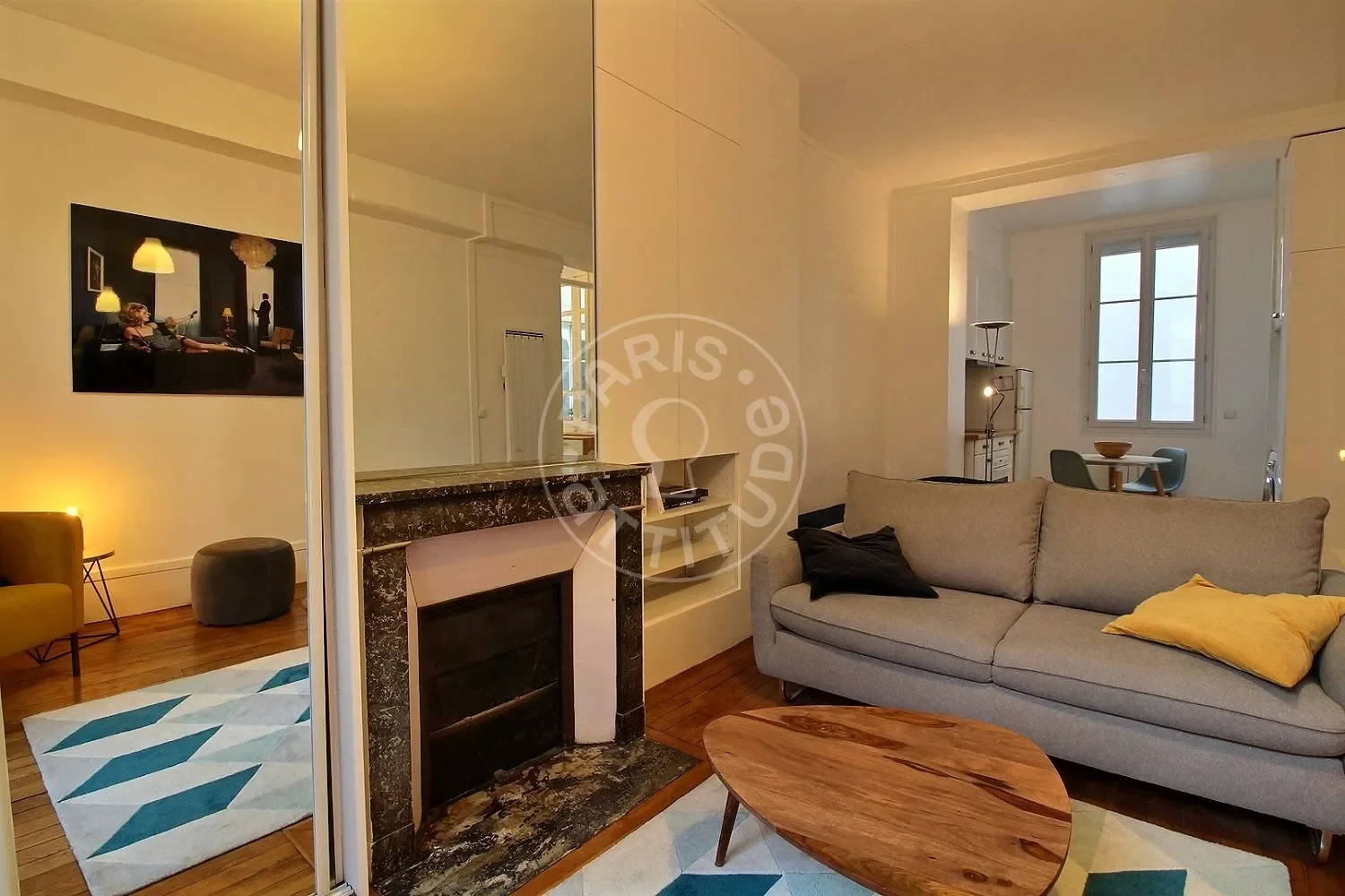 Flat Rue Chapon in Paris