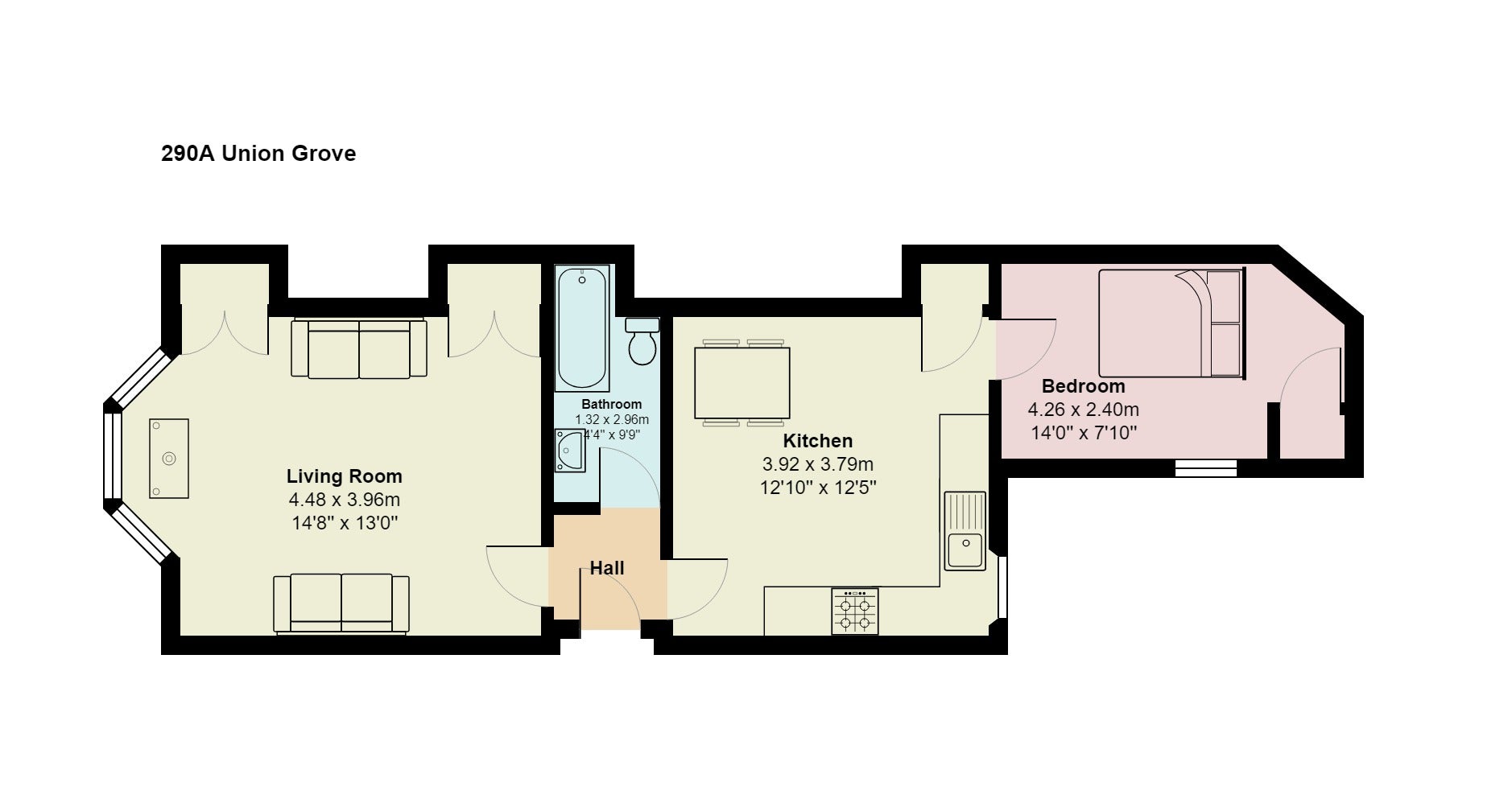 Flat Union Grove in Aberdeen City