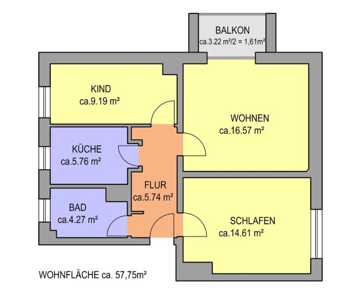 Wohnung Theodor-Heuss-Straße in Bitterfeld-Wolfen