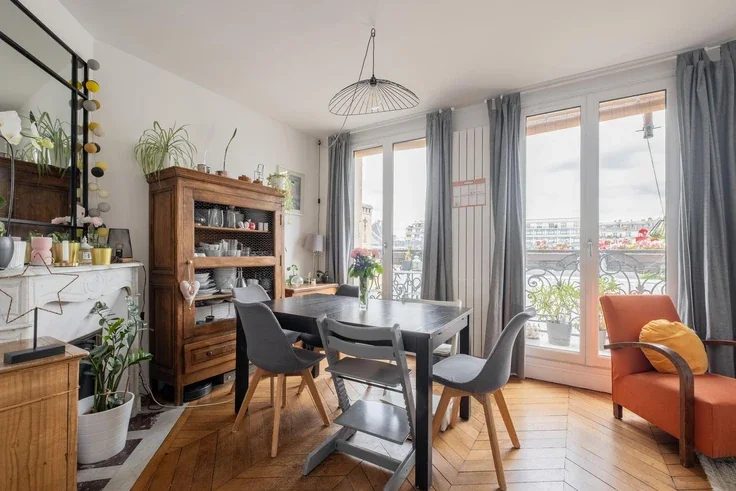 Appartement Rue Germaine de Staël à Paris