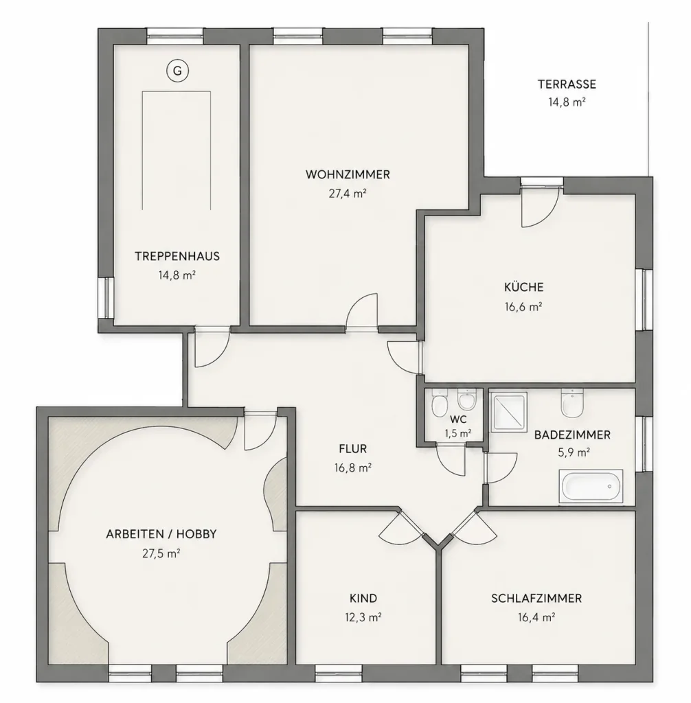 Wohnung Platz der Freiheit in Weida