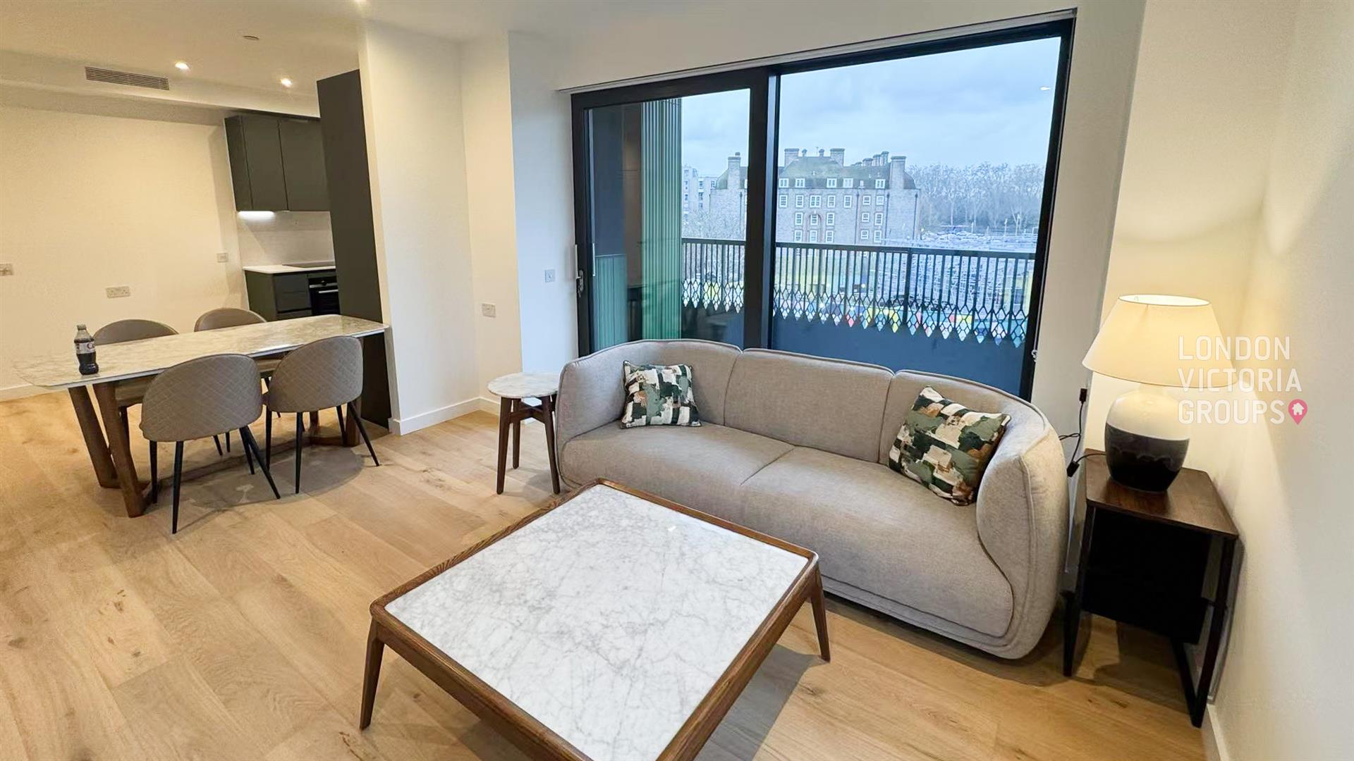 Flat Ebury Bridge Road in City of Westminster