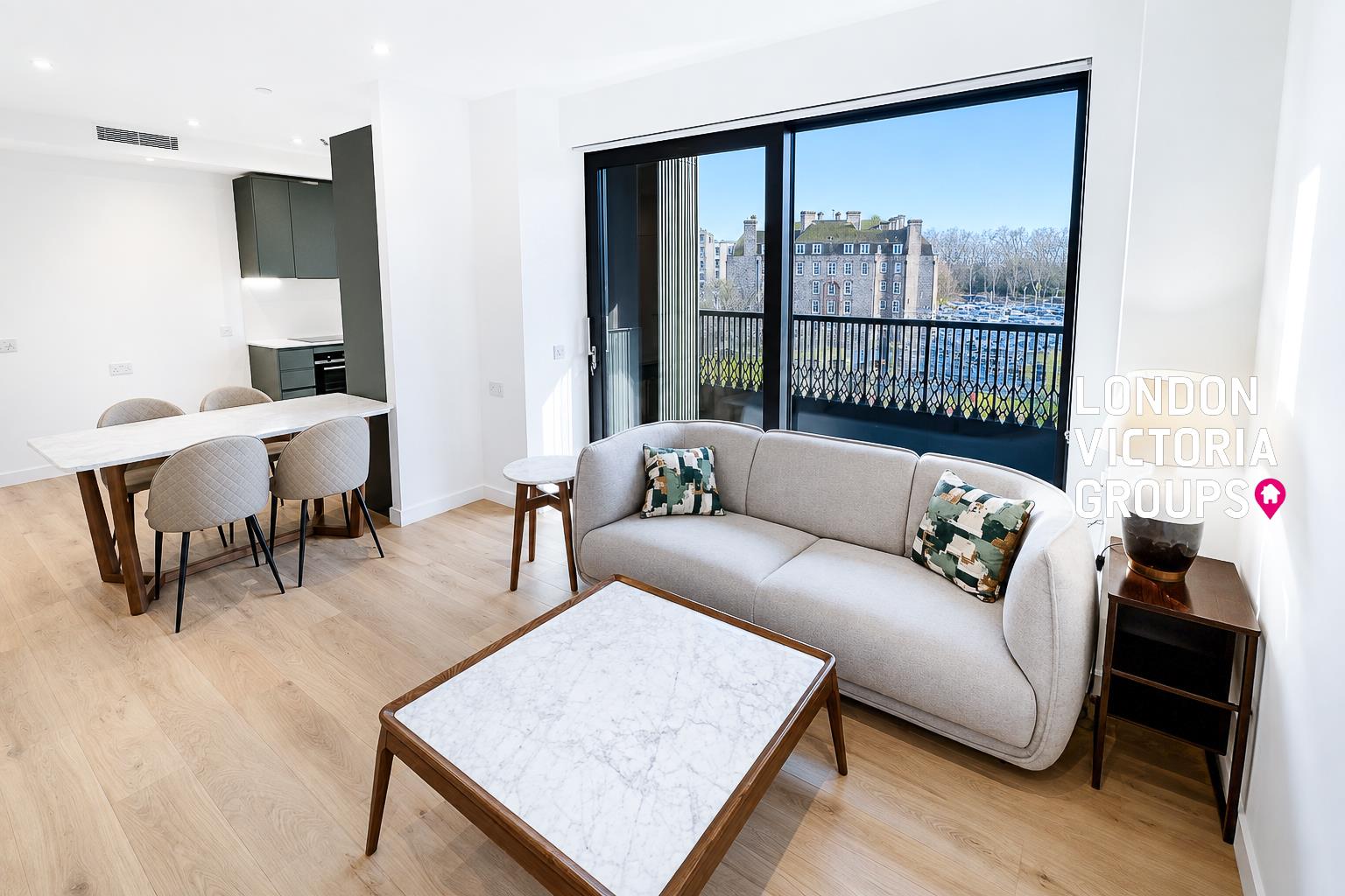 Flat Ebury Bridge Road in City of Westminster