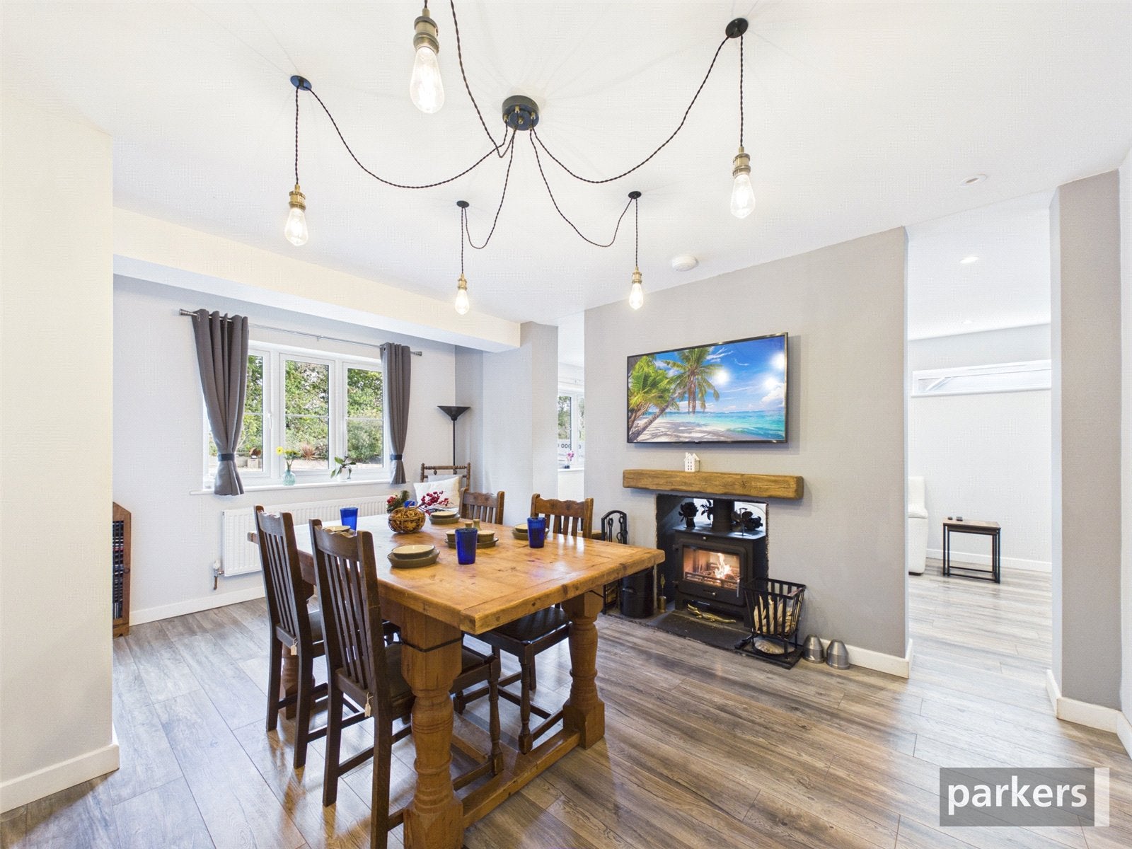 House Park Close in South Oxfordshire