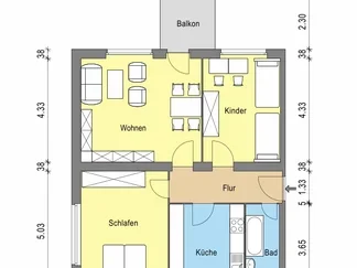 Wohnung Carl-von-Weinberg-Straße in Frankfurt am Main