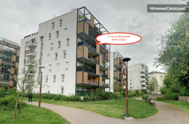 Flat Rue de Bucarest in Strasbourg