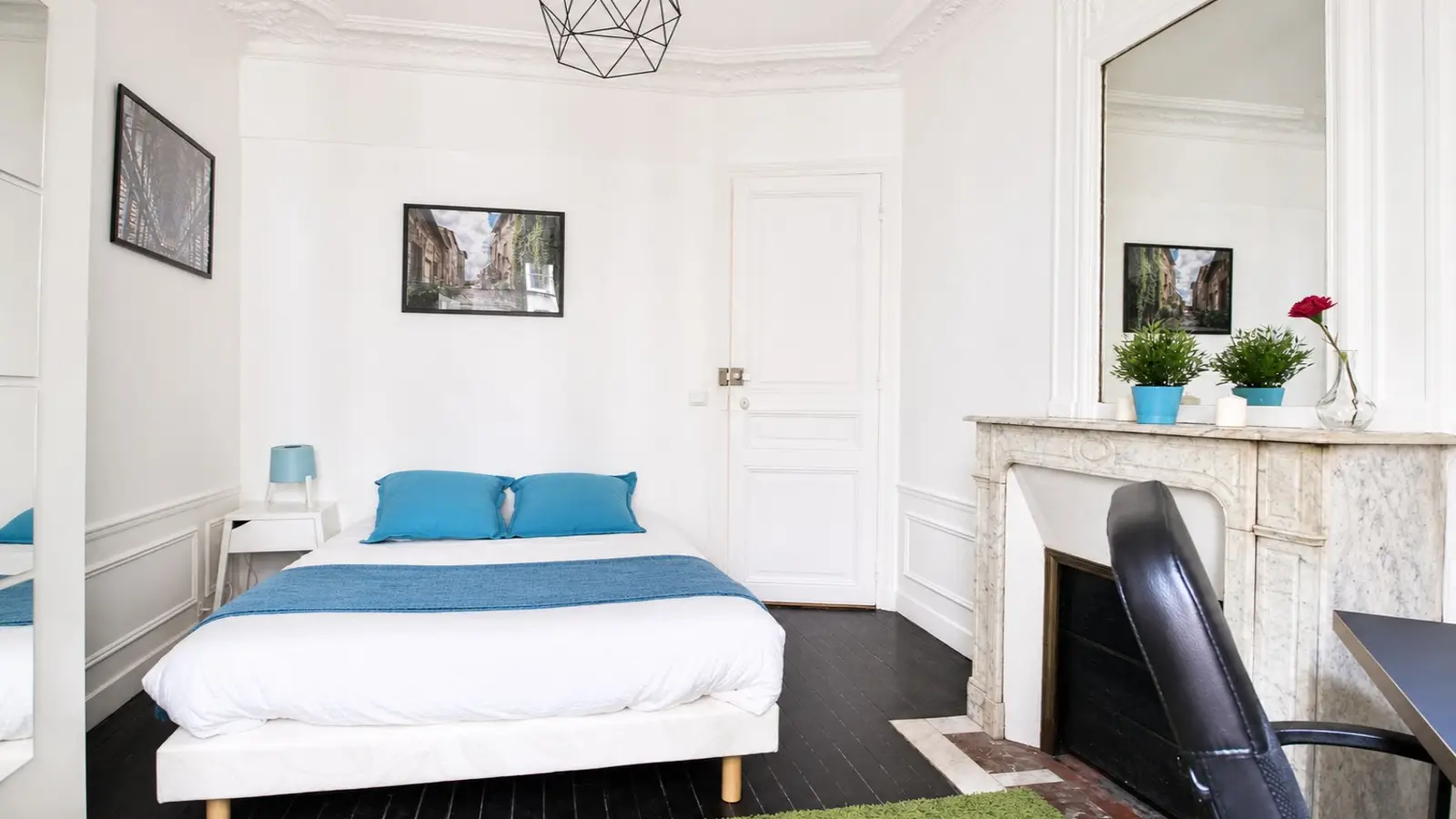 Chambre Avenue Gambetta à Paris