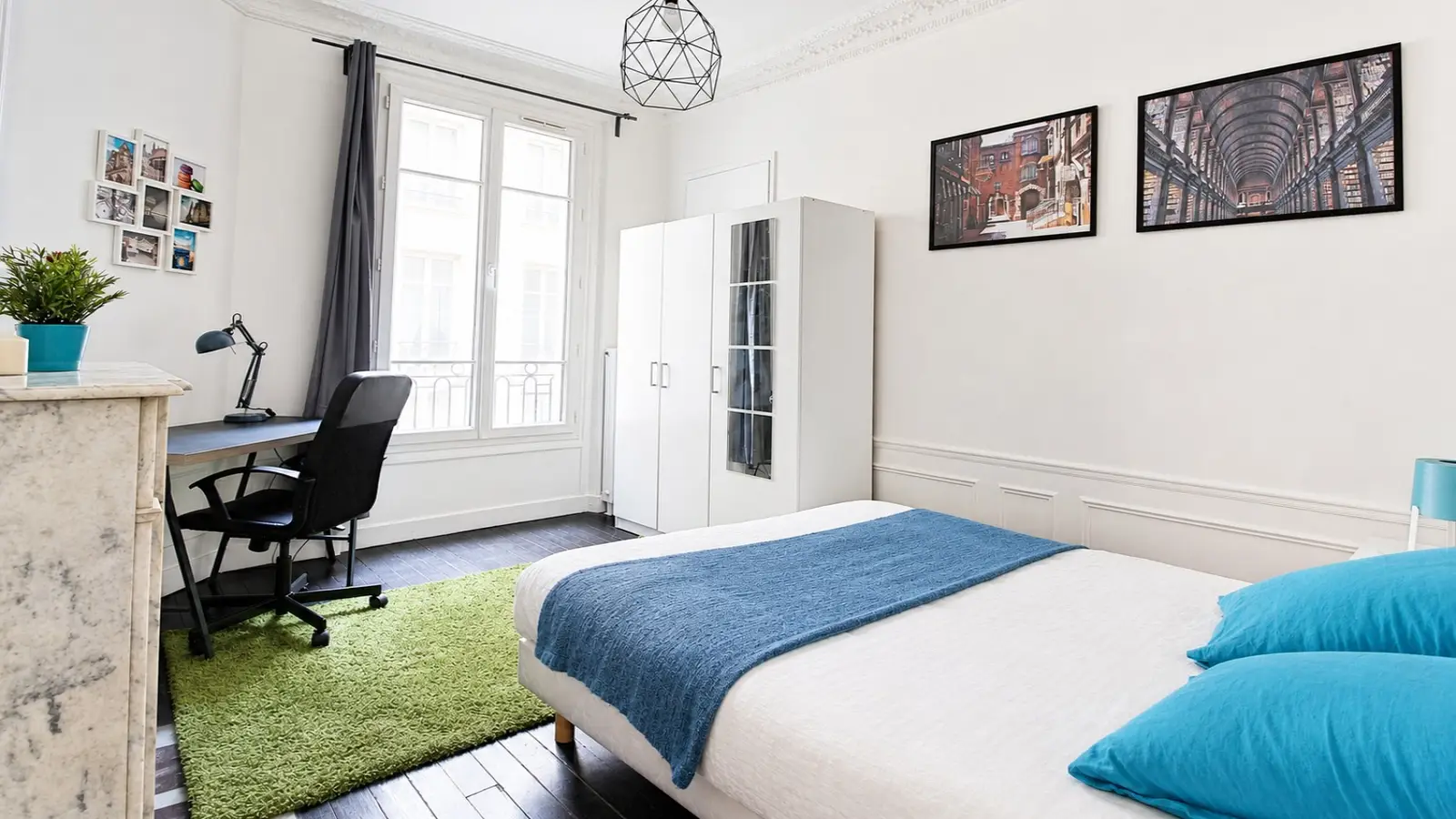 Chambre Avenue Gambetta à Paris