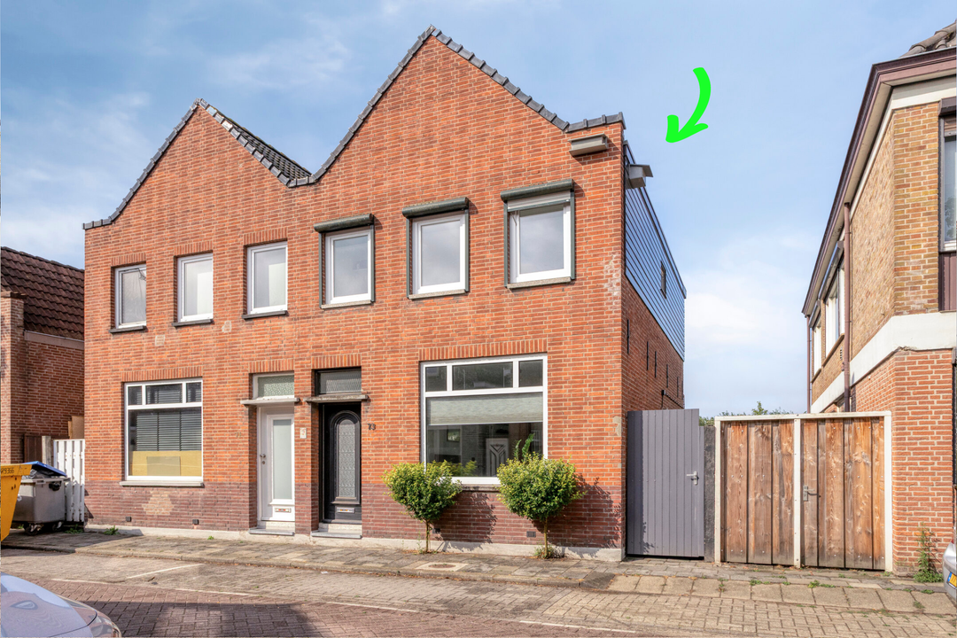 Huis Stoopstraat 73 in Roosendaal