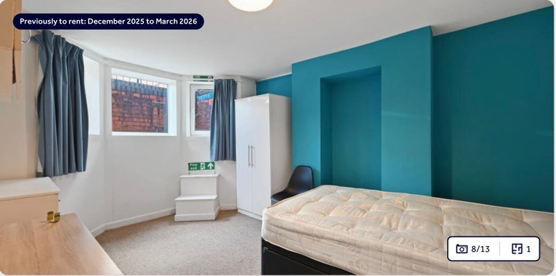 Room Leicester Street in Royal Leamington Spa