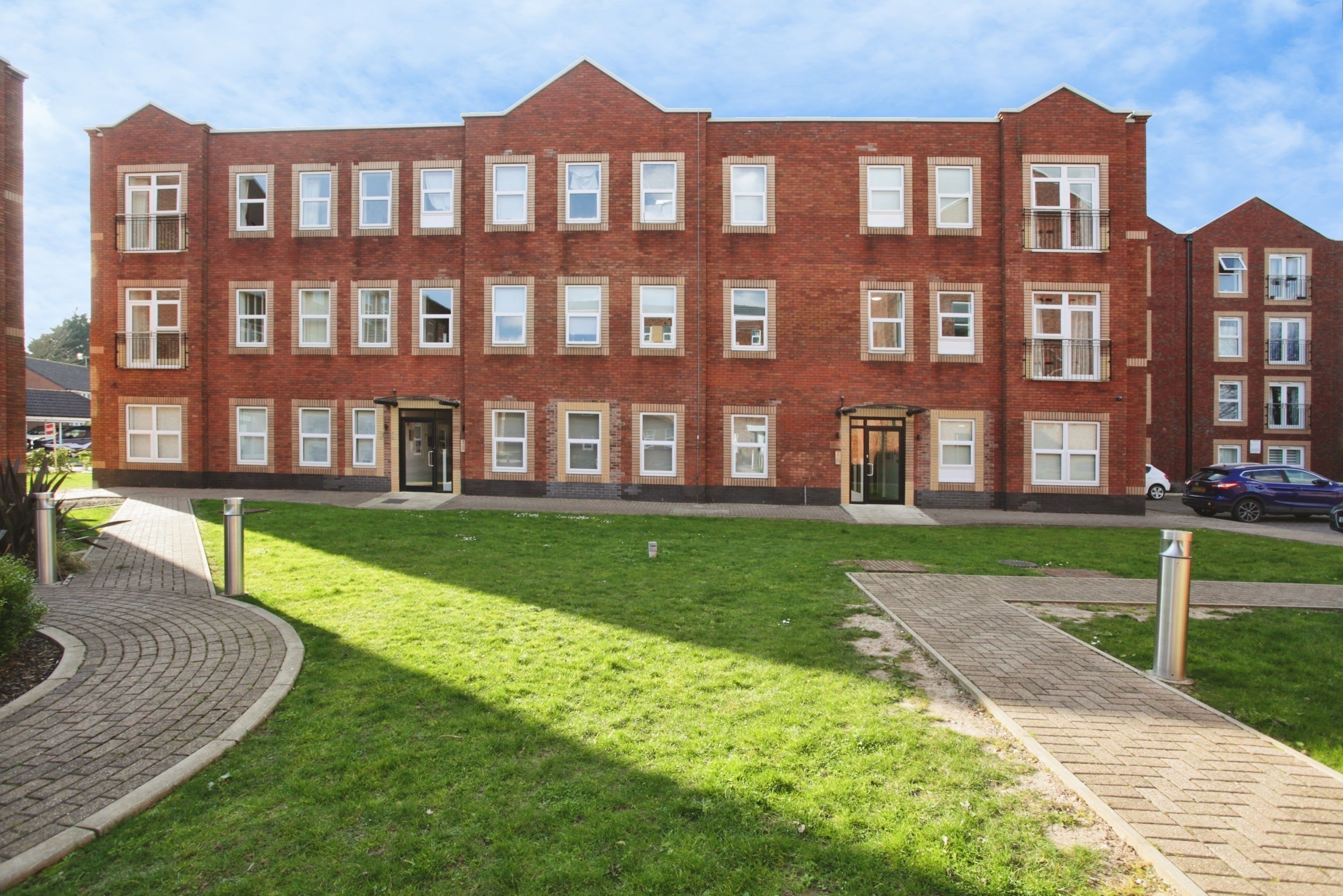 Flat Woodside Park in Rugby