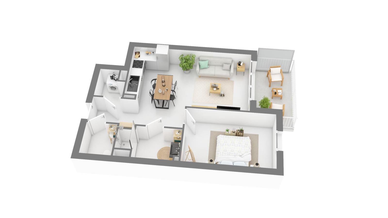 Flat Lotissement Bain in Draguignan