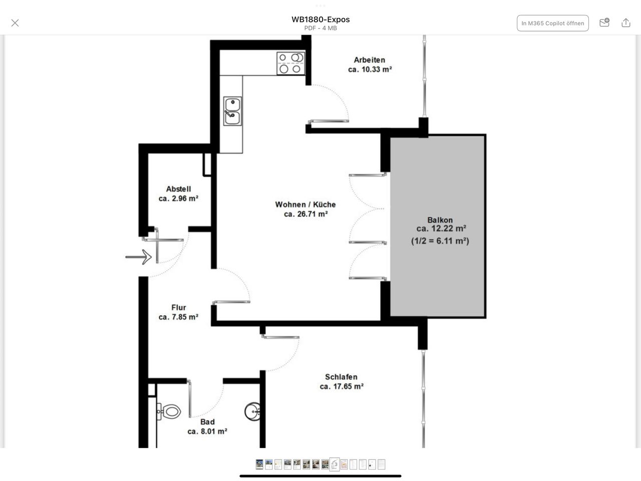 Wohnung Simrockstraße in Hamburg