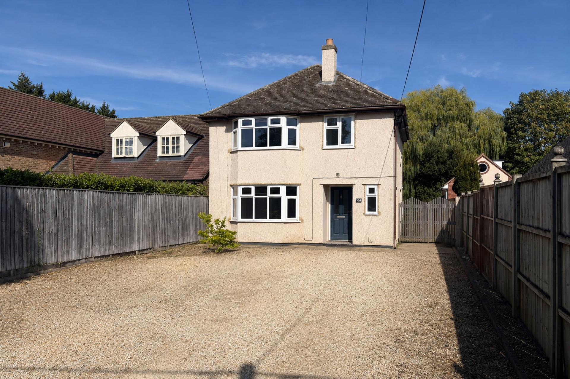 House Woodstock Road in Cherwell District