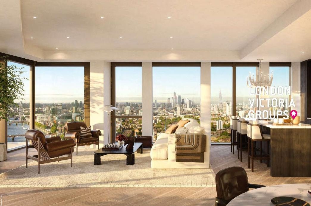 Flat Nine Elms Lane in Greater London