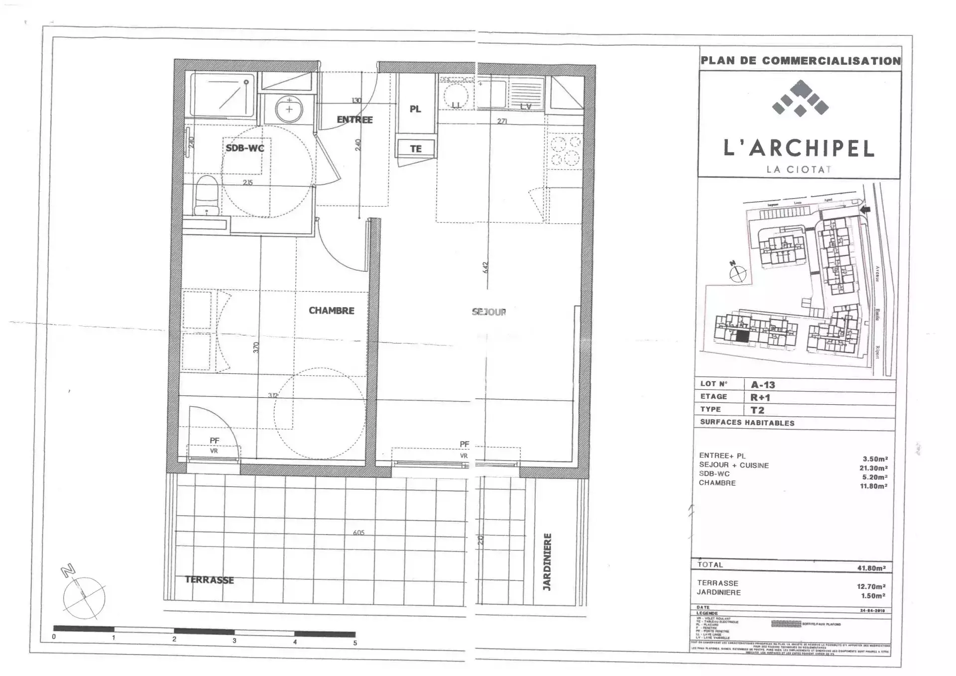 Flat Avenue Émile Ripert in La Ciotat