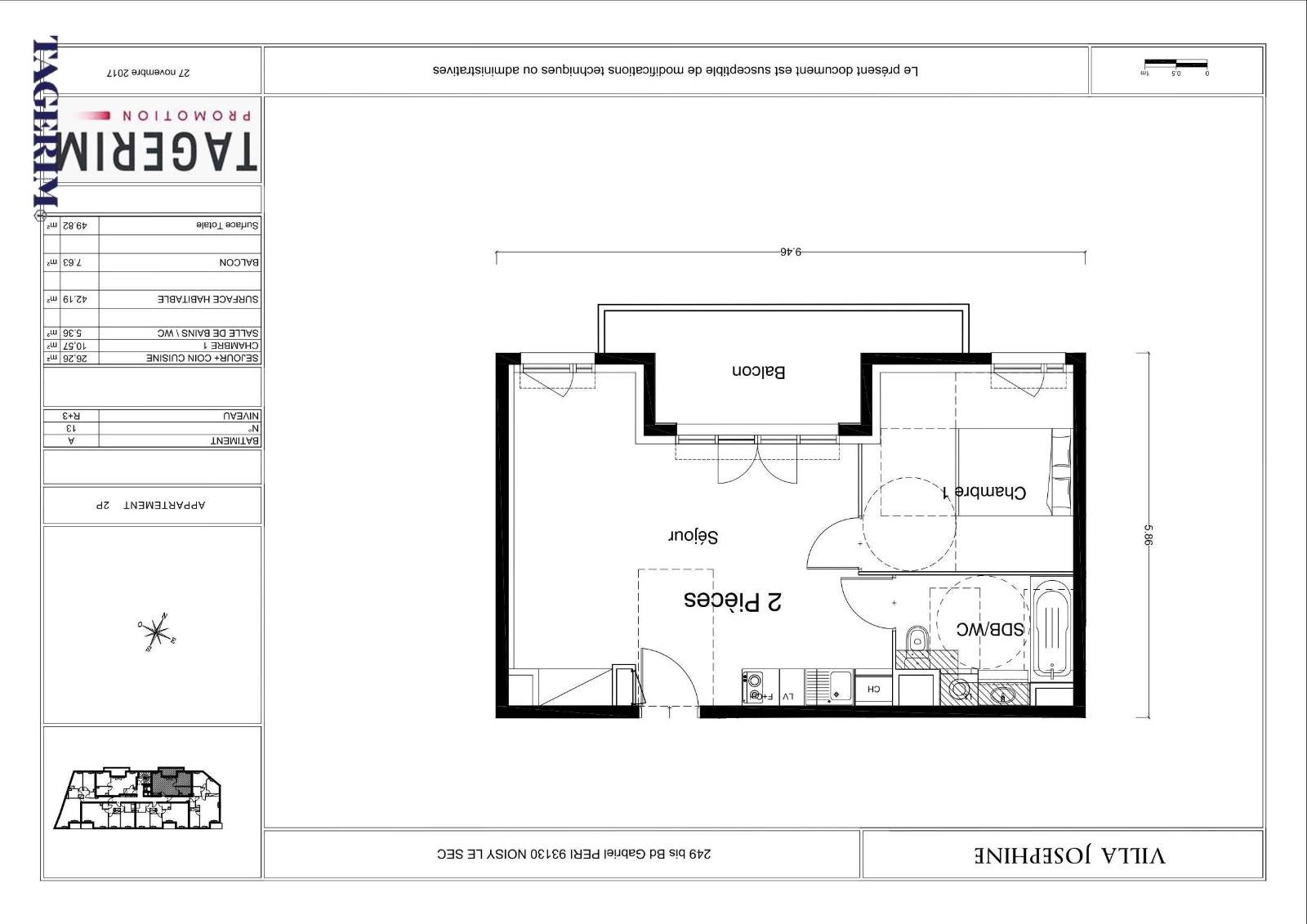 Appartement Boulevard Gabriel Péri à Noisy-le-Sec