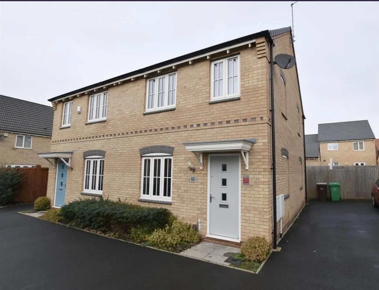 House Lapins Close in Nottingham