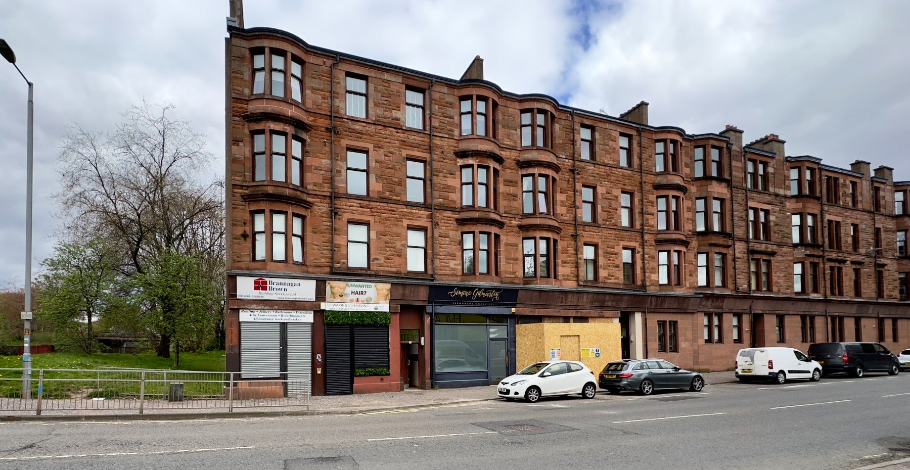 Flat Dumbarton Road in Glasgow