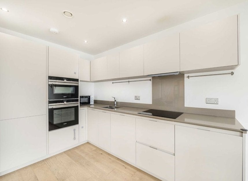 Flat River Barge Close in Greater London
