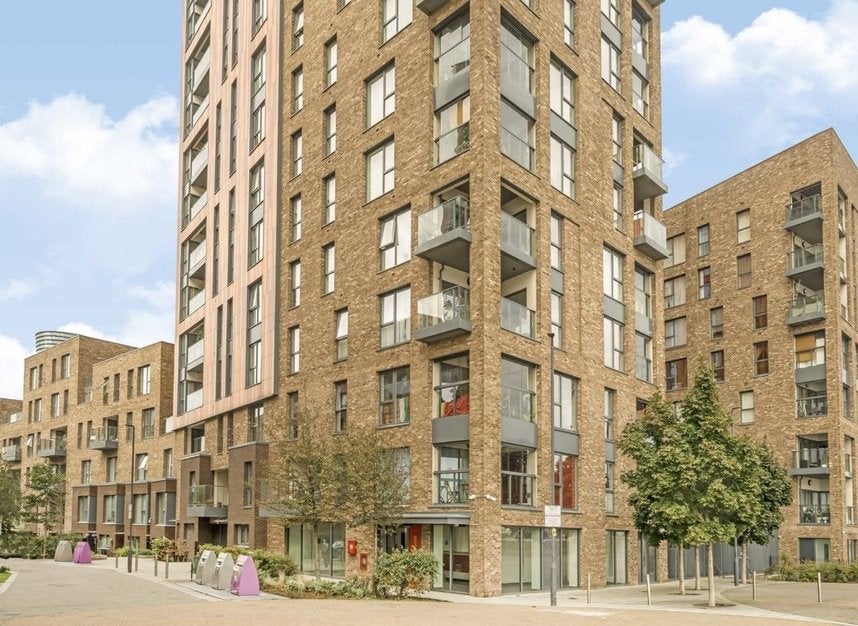 Flat River Barge Close in Greater London