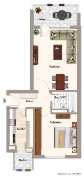 Wohnung Wagrainstraße in Stuttgart